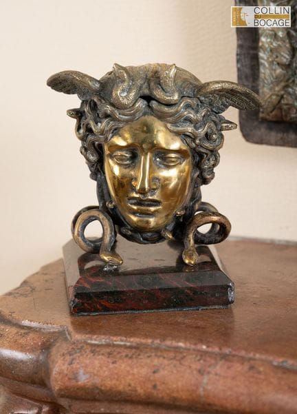 Tintenfass in Form eines Medusa-Kopfes von Rondona