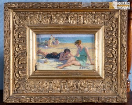 Jean Aristide RUDEL (1884–1959)
Badende am Strand 