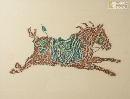 中国画派
三幅装裱复制品套装
42 x 55厘米
本拍品需缴纳14.28%（含税）的司法费用，即11