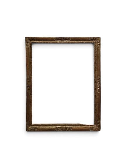 Gilded wooden frame 
18th century