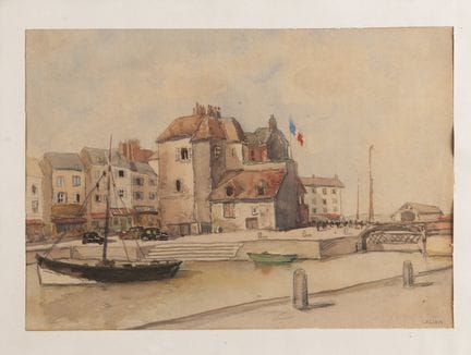 Jean-Louis Marcel COSSON (1878–1956)
Das alte Hafe