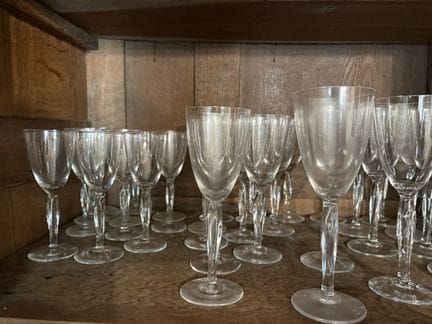 DAUM,  Stemware Set  , BOLERO model
12 red wine gl