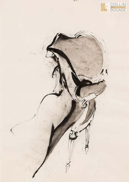 GOTSCHO (1945-) Suite Dior, dos à dos : Fauteuil e