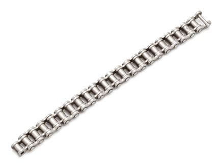 Bracelet de Biker en argent 800 millièmes, maillon