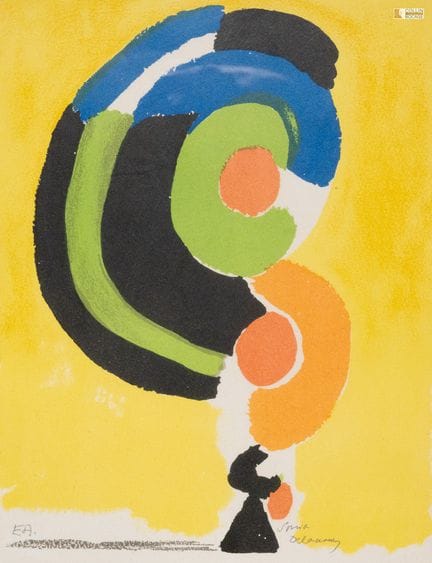 Sonia DELAUNAY (1885-1979)
La danseuse espagnole, 