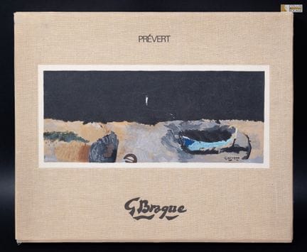 Georges BRAQUE et Jacques PREVERT. Varengeville. M
