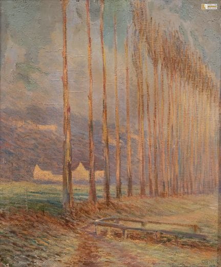 Georges OFFNER (1877–1956) 
Efecto de escarcha
Lie