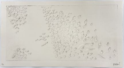 “*”奥利维耶·德布雷（1920-1999）
无题
纸上版画，右下角签名，左下角标注编号 5/15
