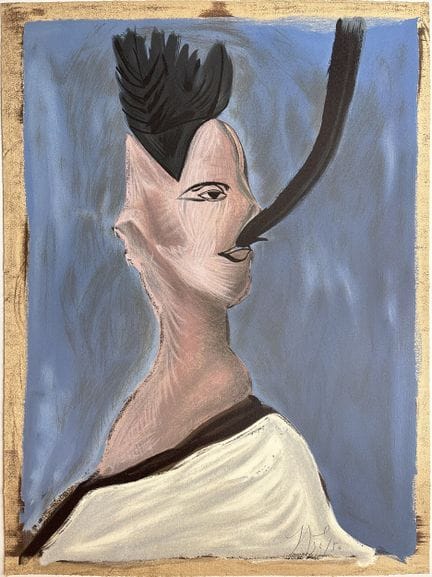 Gérard GAROUSTE (born in 1946)
Untitled, 1996
Colo