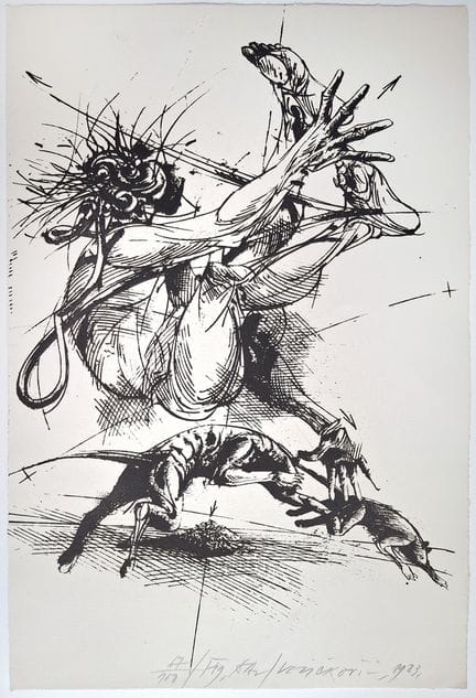 Vladimir VELICKOVIC (1935–2019)
The Fall, 1983
Bla