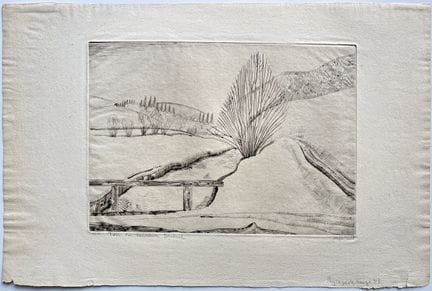约瑟夫·赫克特（Joseph HECHT，1891-1951）
《雪景》（布鲁内尔参议员捐赠）
纸上