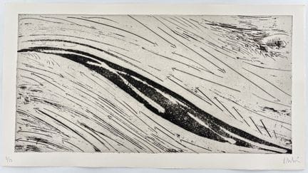“*”Olivier DEBRÉ (1920–1999)
Untitled
Engraving on