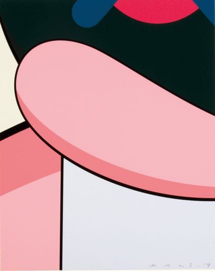 KAWS（美国人，1974年出生）
《无题》（KAWS MOCAD限量版版画），2019年
纸本彩色
