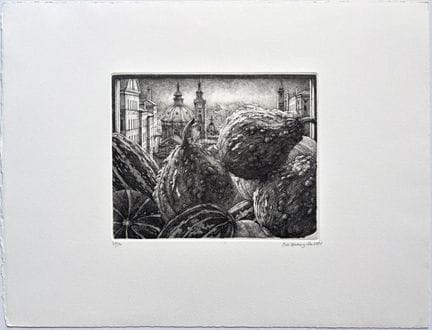 埃里克·德马齐耶（Erik DESMAZIERES，生于1948年）
《葫芦》，1983年
铜版蚀刻