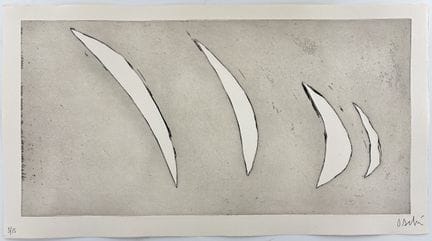 “*”奥利维耶·德布雷（1920-1999）
无题
纸上版画，右下角签名，左下角标注编号 5/15
