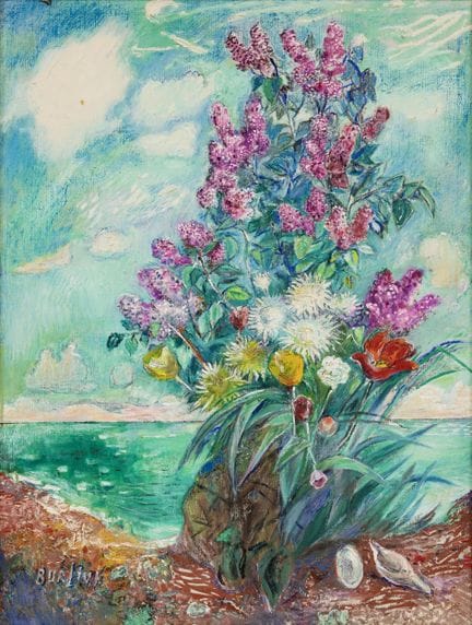 DAVID BURLIUK (RUSSISCH 1882–1967)
Flieder und Blu
