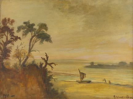LOUIS MICHEL EILSHEMIUS (AMERICANO 1864-1941)
Paes