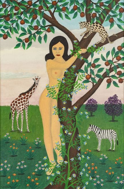 LAWRENCE LEBDUSKA (AMERICANO 1894-1966)
Eva nel Gi