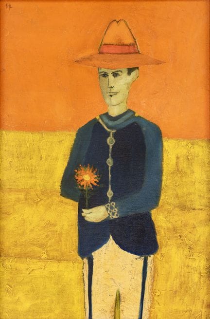 LAMAR BRIGGS (AMERICANO 1935-2015)
Il giovane tene