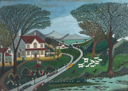 KAROL KOZLOWSKI (POLACCO-AMERICANO 1885-1969)
Scen