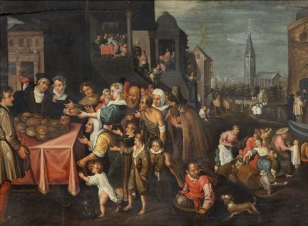 DOPO FRANS FRANCKEN II (FIAMMINGO, 1581-1642)
Le s