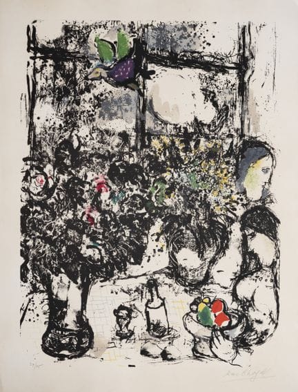 MARC CHAGALL (RUSSE-FRANÇAIS, 1887-1985)
Nature mo