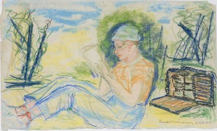 BEAUFORD DELANEY (AMERICANO 1901-1979)
Senza titol