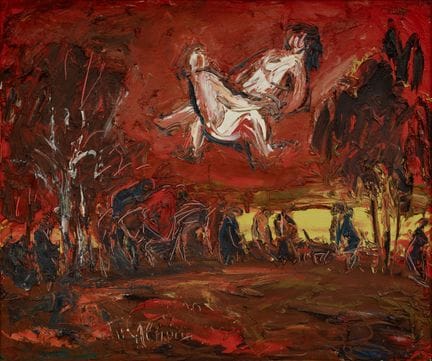ANATOLY SLEPYSHEV (RUSSO, 1932-2016)
Amanti in vol