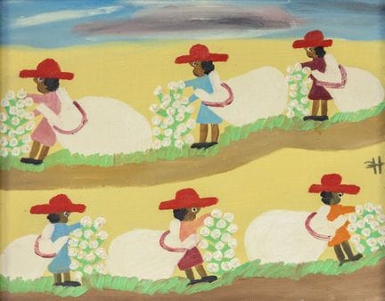 CLEMENTINE HUNTER (AMERICANA 1886-1988)
Raccoglitr