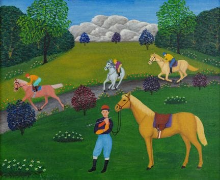 LAWRENCE LEBDUSKA (AMERICANO 1894-1966)
Fantasini 