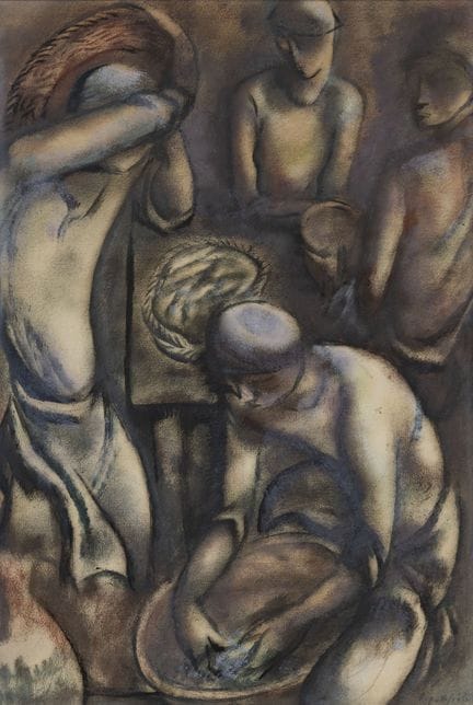 LEOPOLD GOTTLIEB (POLONAIS, 1883-1934)
Personnages