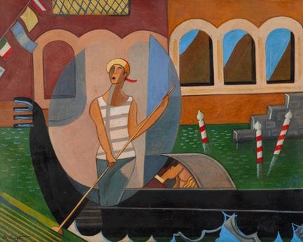 BELA DE KRISTO (UNGHERESE 1920-2006)
Venezia, 1965