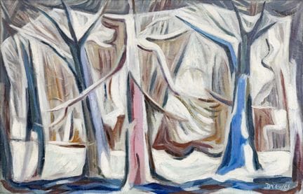 WERNER DREWES (TEDESCO-AMERICANO 1899-1985)
Boschi