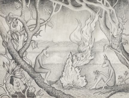 VALENTINA KROPIVNITSKAYA (RUSSE, 1924-2008)
Le feu
