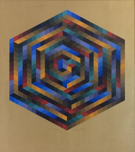 VICTOR VASARELY (UNGARISCH-FRANZÖSISCH, 1906–1997)