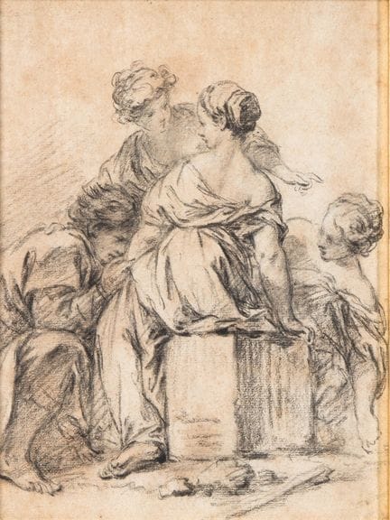 FRANÇOIS BOUCHER (FRANZÖSISCH, 1703–1770)
Drei ges
