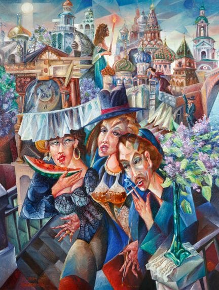VYACHESLAV KALININ (RUSSO 1939-2022)
Serata pomeri