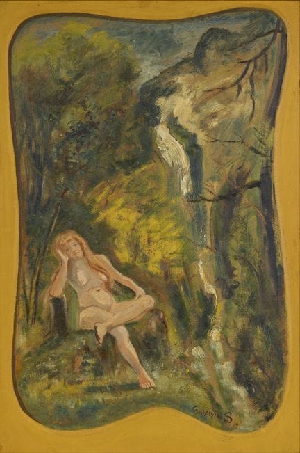 LOUIS MICHEL EILSHEMIUS (AMERICANO 1864-1941)
Ninf