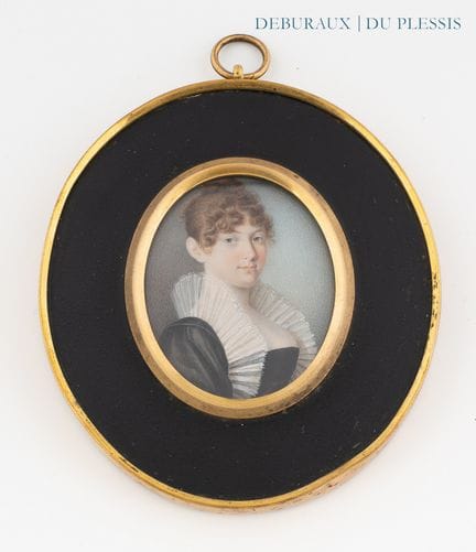 Scuola austriaca, 1815/1820 circa
Miniatura ovale.