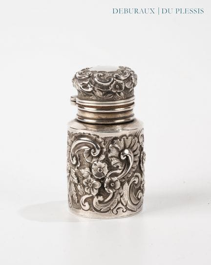 Saliere in argento inglese 925°/°° con decorazioni