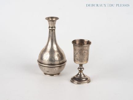 Set in argento austro-ungarico 800°/°° composto da