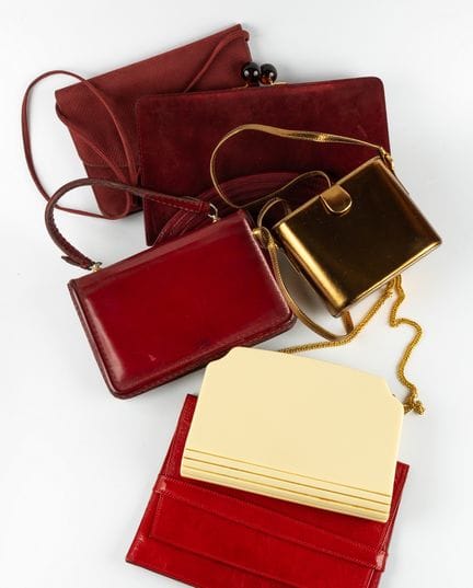 Set di borse e pochette vintage (6).