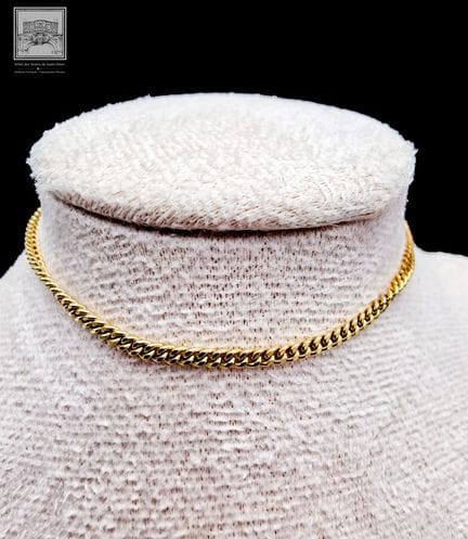 Bracelet en or jaune 18K 750/°°°
Poinçon 750 
Long