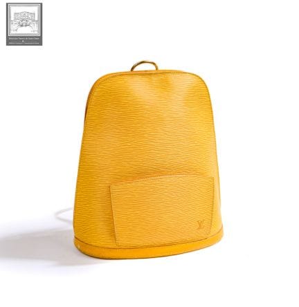 LOUIS VUITTON
Sac à dos modèle "Gobelins" en cuir 