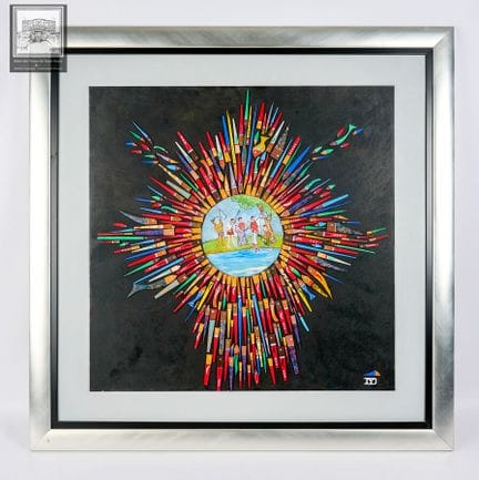 Yves DELAPLACE (1951)
La pêche 
Technique mixte su