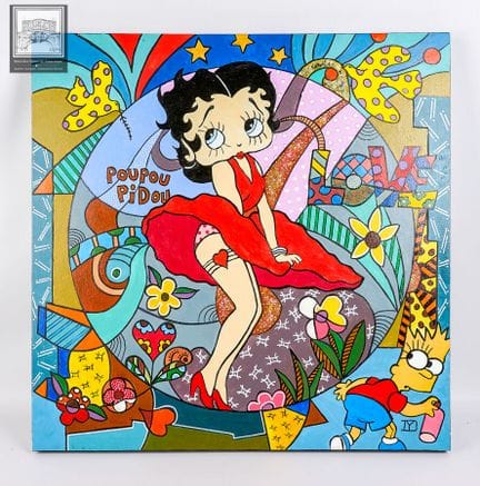 Yves DELAPLACE (1951)
Pop Art
Huile sur toile
Mono