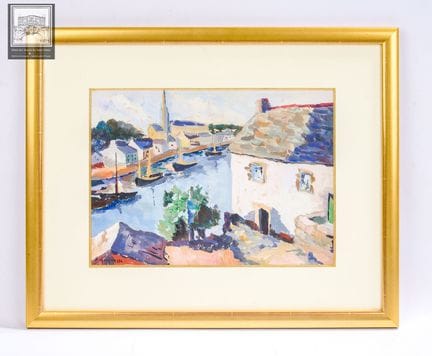 Pierre RAIGHASSE (1912-1960)
Voiliers sur le canal