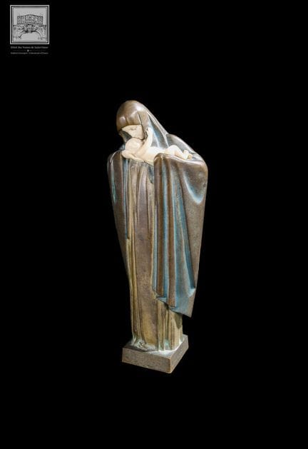 Lucienne HEUVELMANS (1885 - 1944)
Vierge à l'enfan
