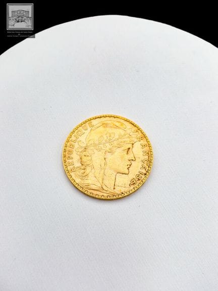 20 francs or 1905 P. 6.43 Grs (usure d'usage) 

Ve