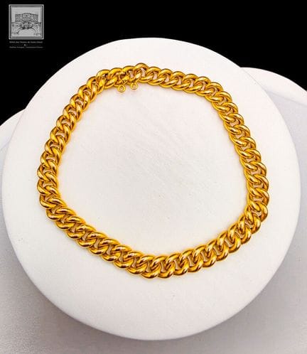 Armband aus 18-karätigem Gelbgold 750/°°° im Panze